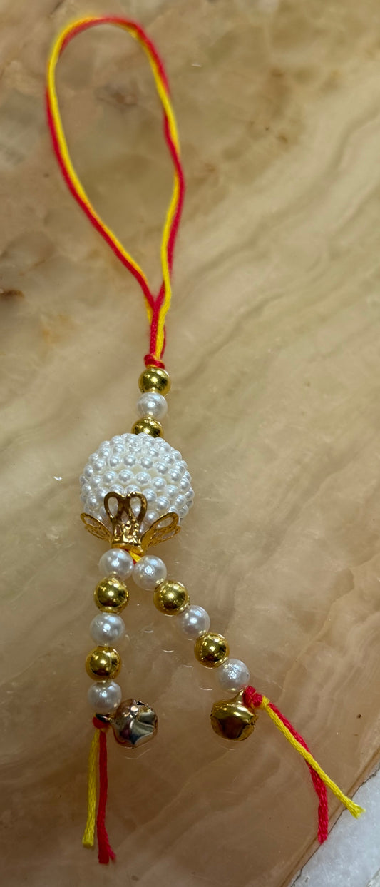 Pearl Lumba Rakhi for Bhabhi