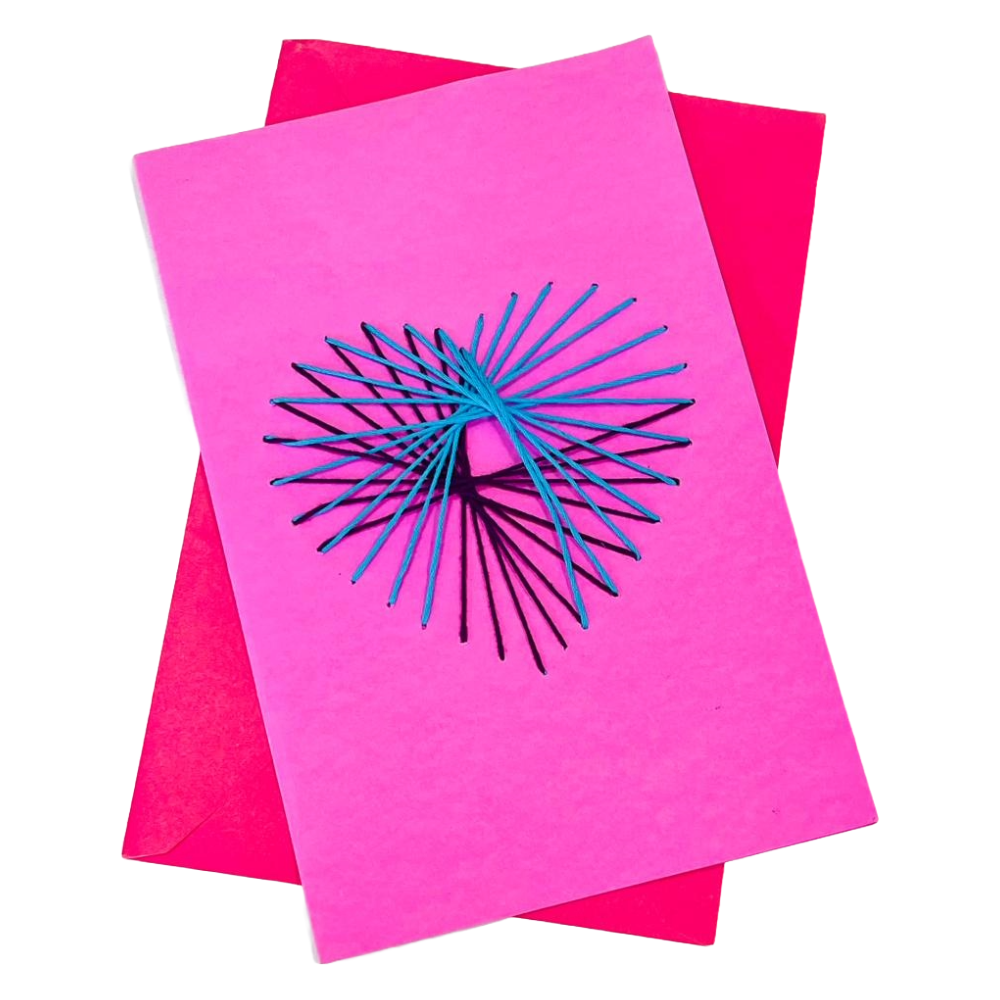 Hand Stitched Heart | Greeting Cards