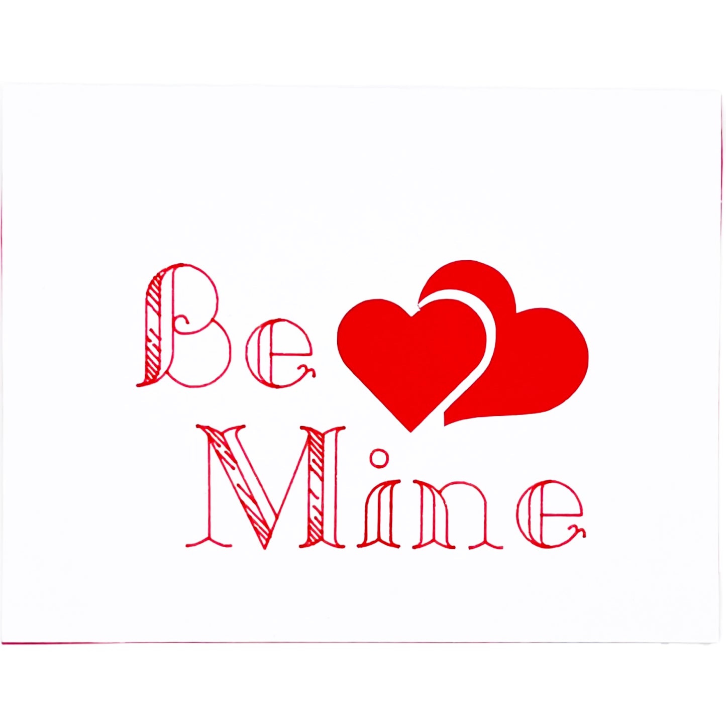 "Be Mine" Valentine’s Day Cards